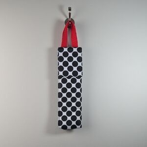 Thirty-One Black and White Polka Dot Hanging Organizer